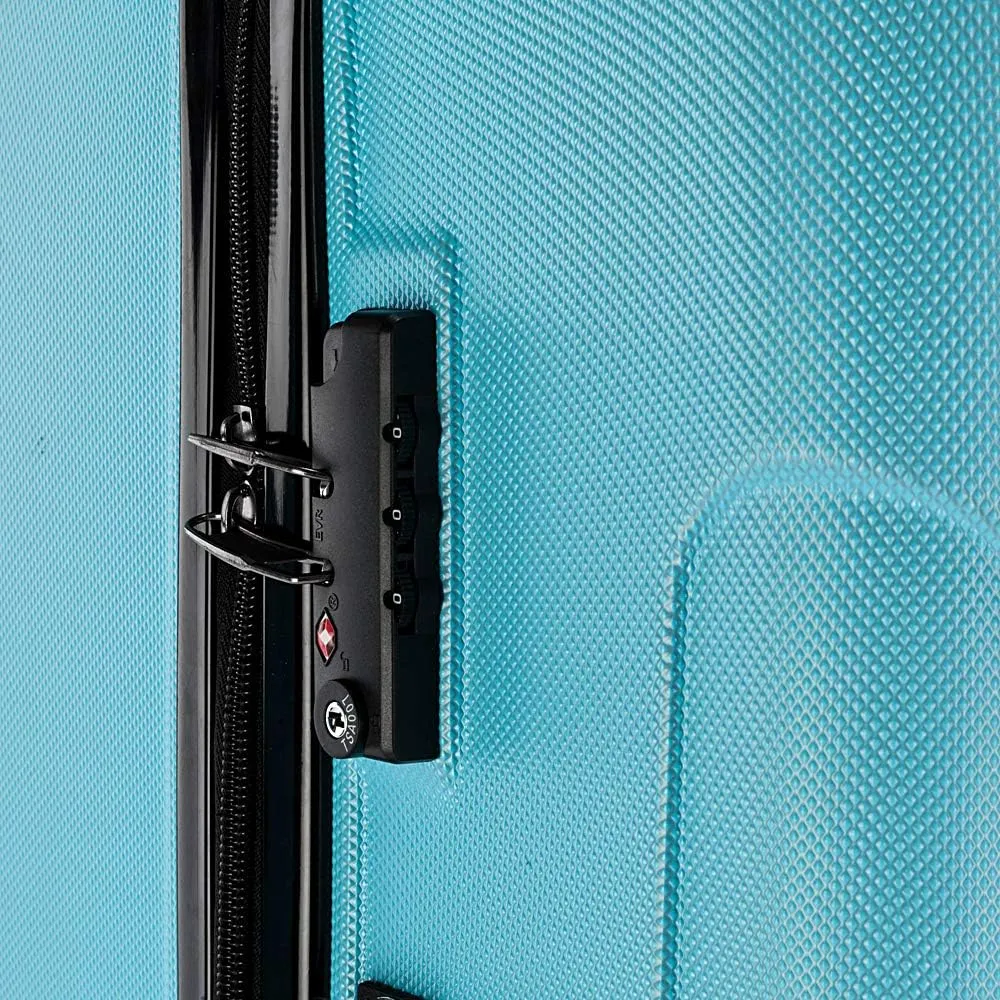 3-in-1 Multifunctional Large Capacity Traveling Storage Suitcase, Luggage Set Plastic Metal Suitcase 3 Piece Set with TSA Lock Spinner Wheels 20" 24" 28", 3-in-1 Biue Luggage