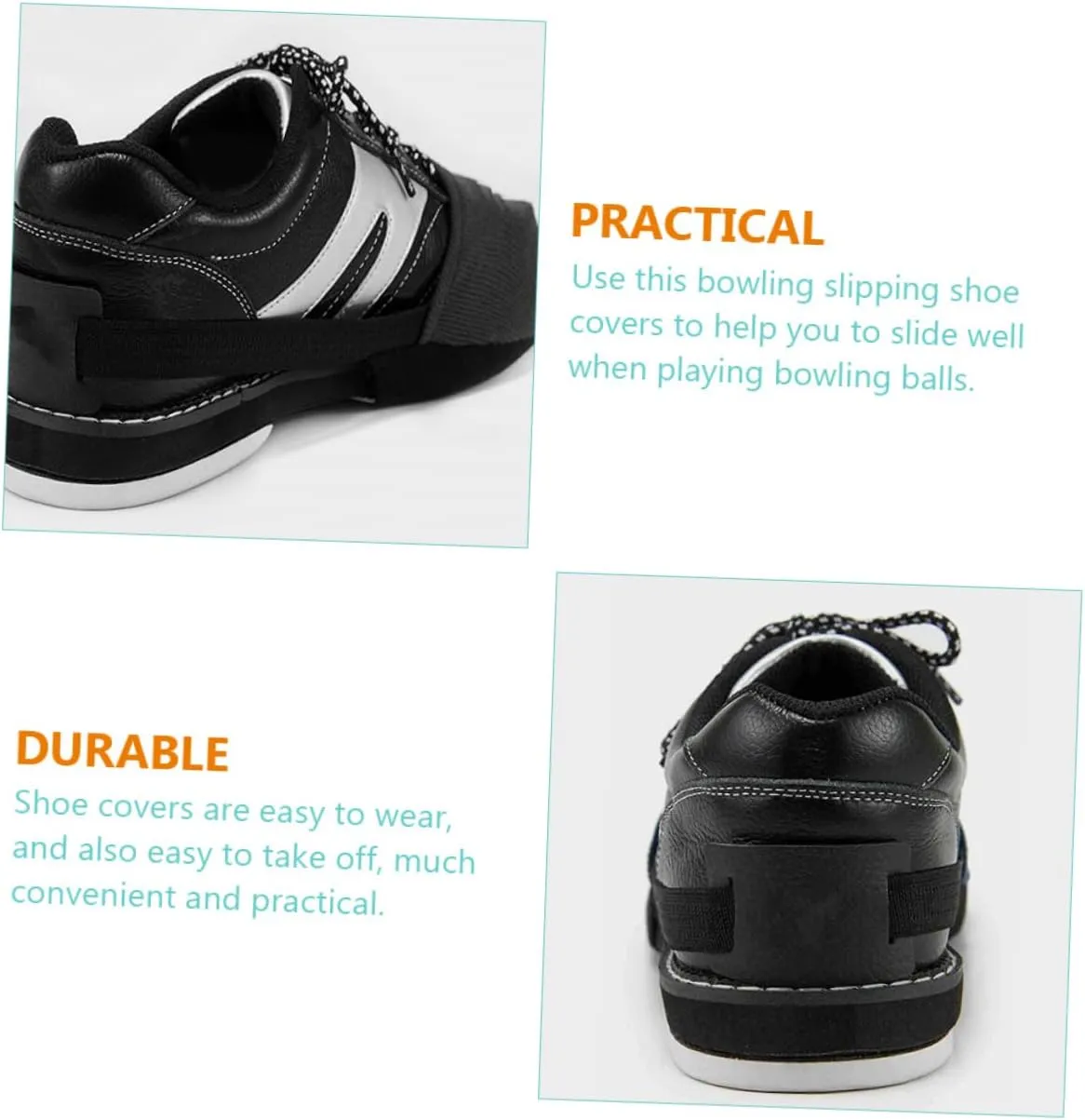 3 Pairs Bowling Shoe Replacement Pads Bowling Shoe Slider for Boys and Girls Sports Supplies