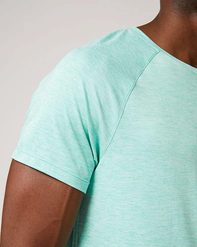 32 Degrees Cool Mens Active T-Shirt | Raglan Short Sleeve | Quick Dry | Anti-Odor