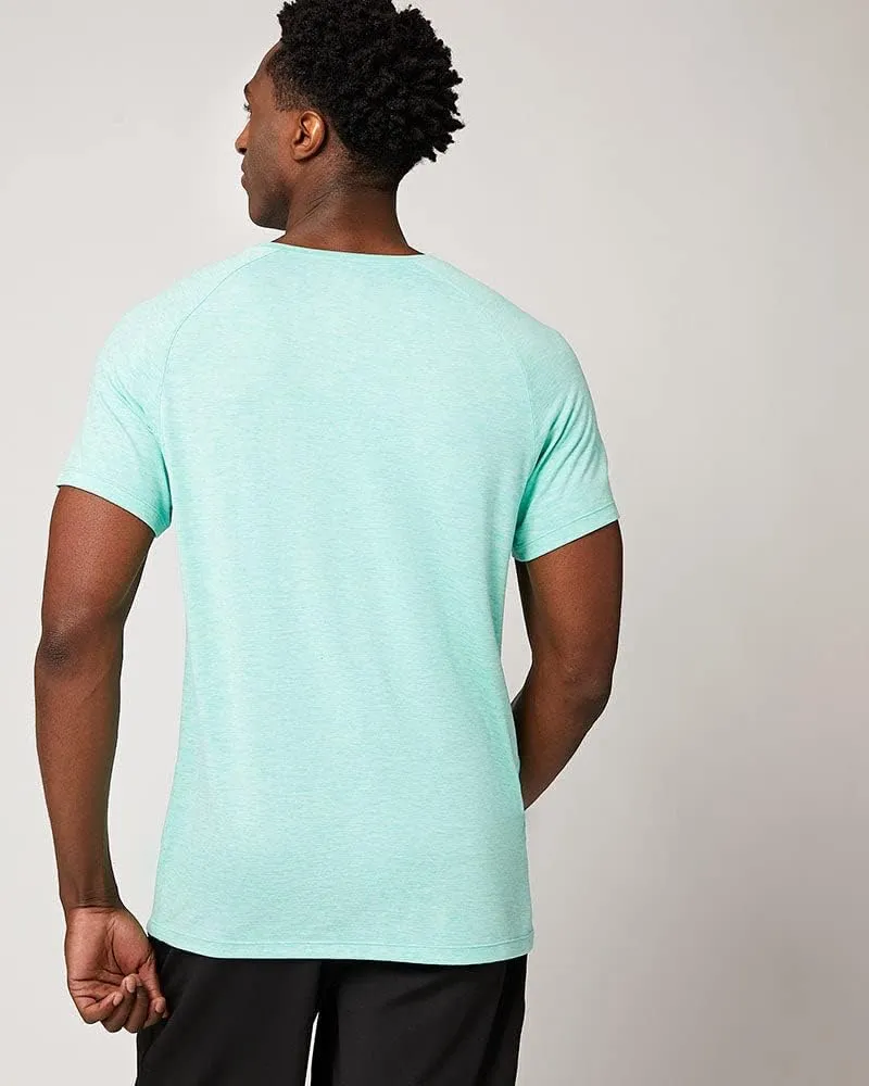 32 Degrees Cool Mens Active T-Shirt | Raglan Short Sleeve | Quick Dry | Anti-Odor