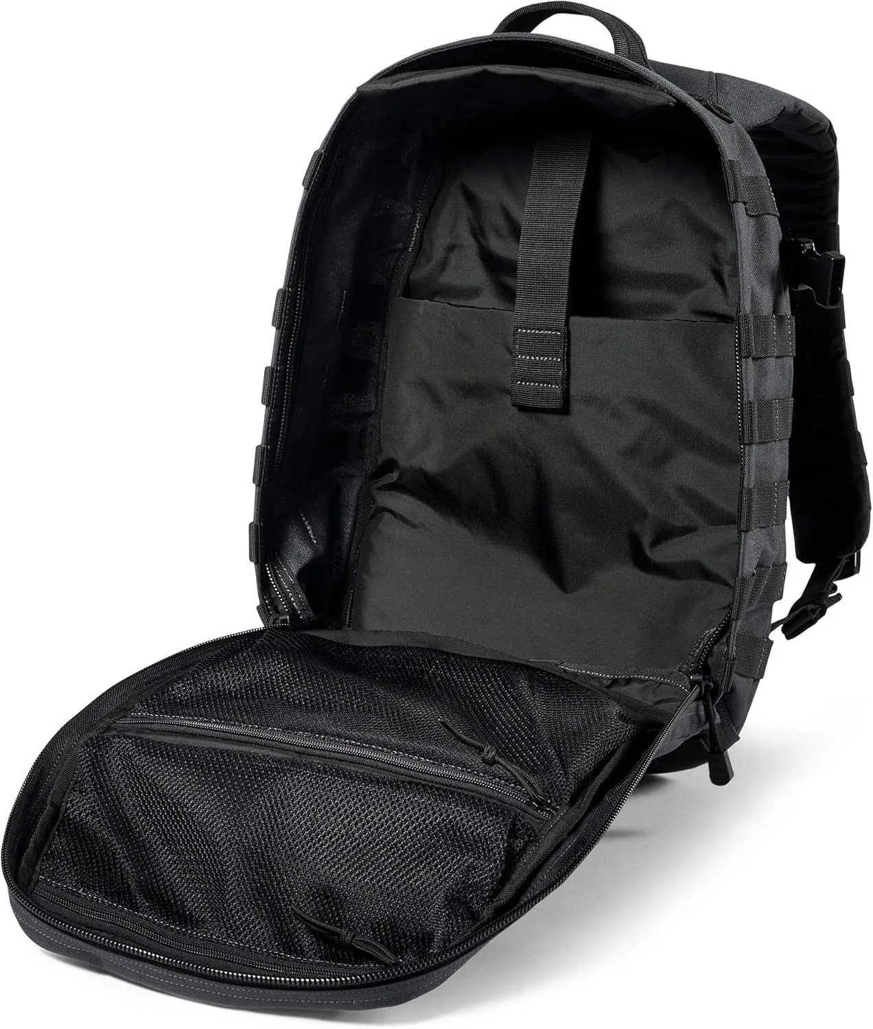 5.11 Tactical Backpack  Rush 12 2.0  Military Molle Pack, CCW with Multiple Compartments, 24 Liter, Small, Style 56561, Double Tap