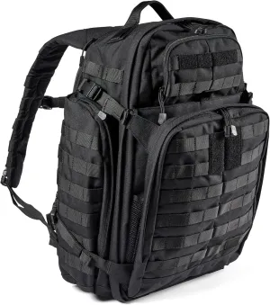 5.11 Tactical Backpack Rush 72 2.0 Military Molle Pack, CCW with Multiple Compartments, 55 Liter, Large, Style 56565 Black