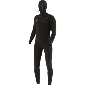 5/4 Mens Vissla 7 Seas Hooded Full Suit - Black