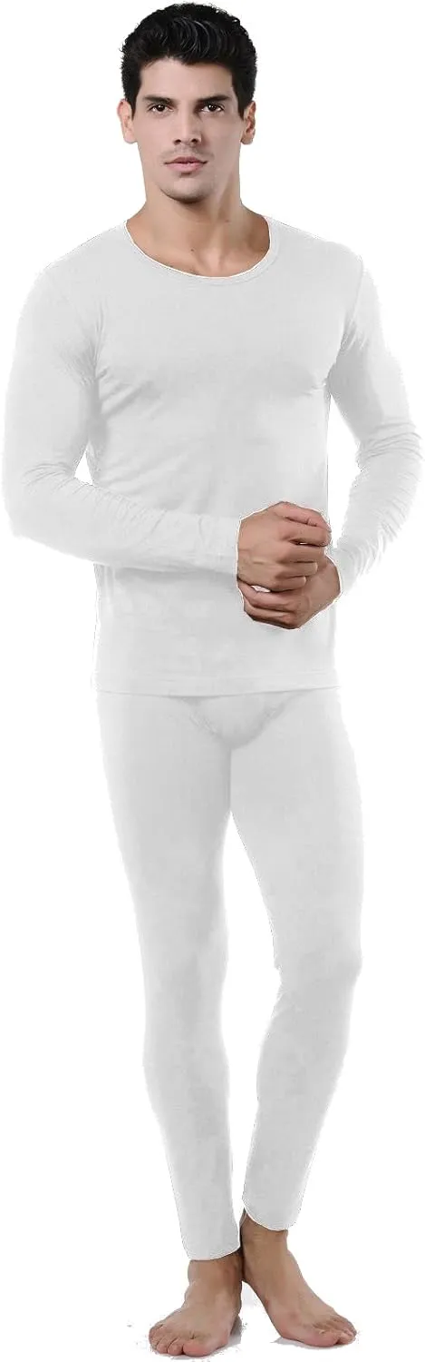 9M Men's Ultra Soft Thermal Underwear Base Layer Long Johns Set with Fleece Lined