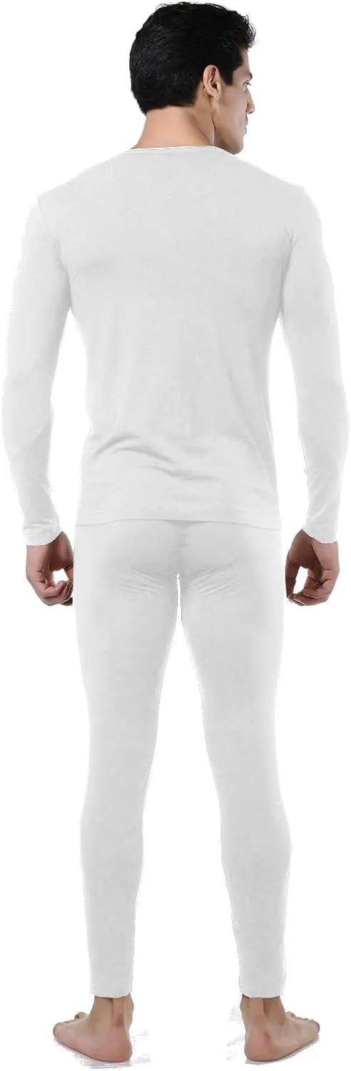 9M Men's Ultra Soft Thermal Underwear Base Layer Long Johns Set with Fleece Lined