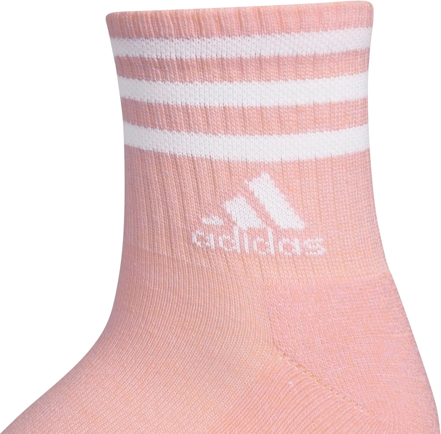 adidas Men's 3-Stripe High Quarter Socks (3-Pair)