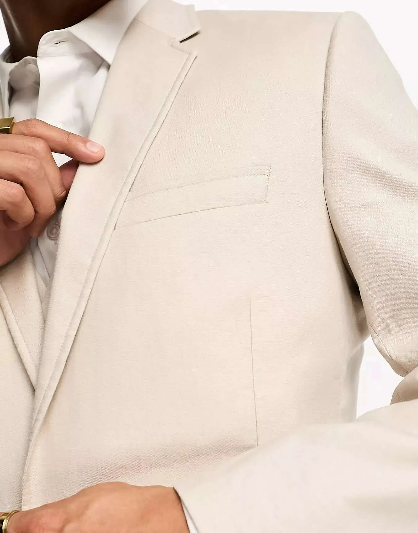 ASOS Slim Linen Blazer