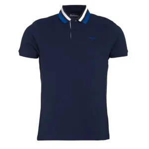 Barbour Hawkeswater Tipped Polo Shirt Navy