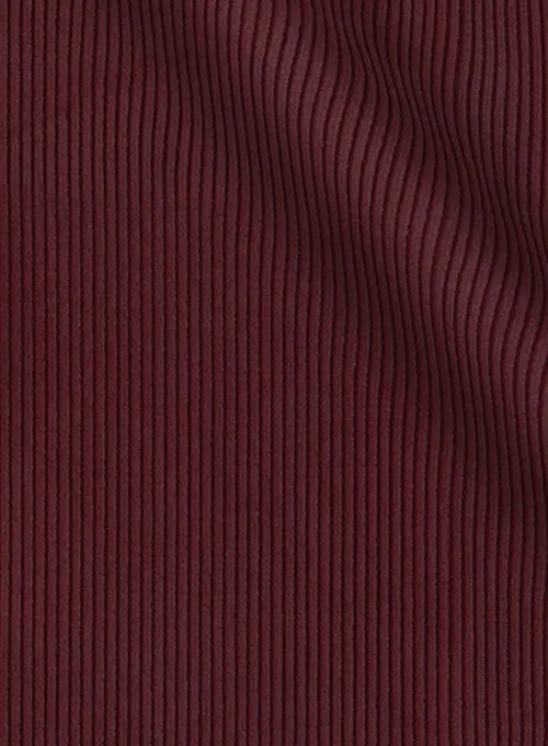 Berry Wine Corduroy Suit