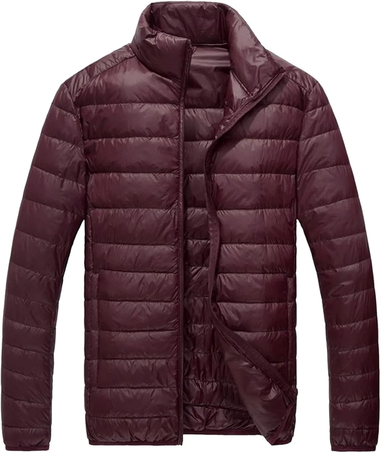 BIFUTON Jackets for Men, Men's Puffer Jacket Lightweight Warm Winter Down jacket Warm Ski Hiking Travel Quilted Coats Outwear