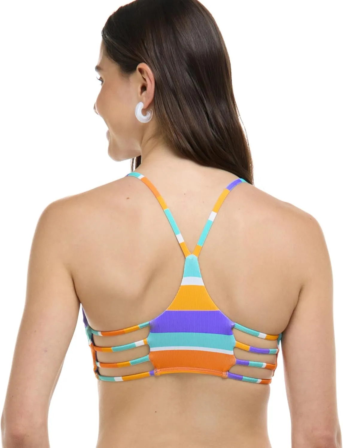 Body Glove Women's Alani Strappy Back Halter Bikini Top Swimsuit
