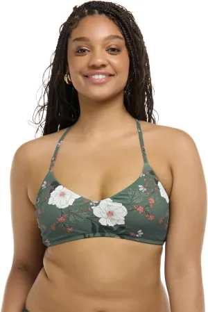 Body Glove Women's Alani Strappy Back Halter Bikini Top Swimsuit
