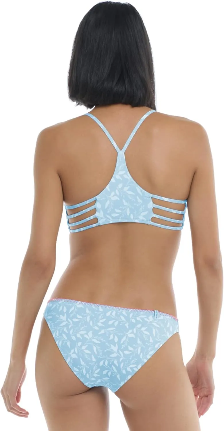 Body Glove Women's Alani Strappy Back Halter Bikini Top Swimsuit