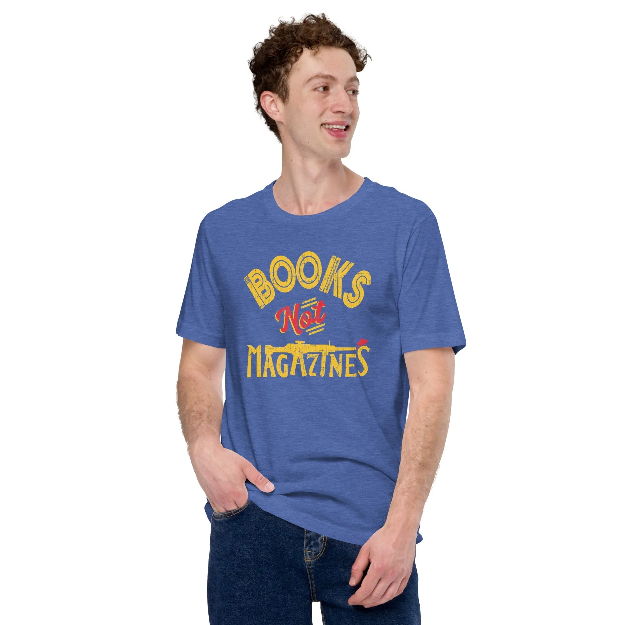 Books Not Magazines | Supports Gun Reform Legislation Soft Style T-Shirt