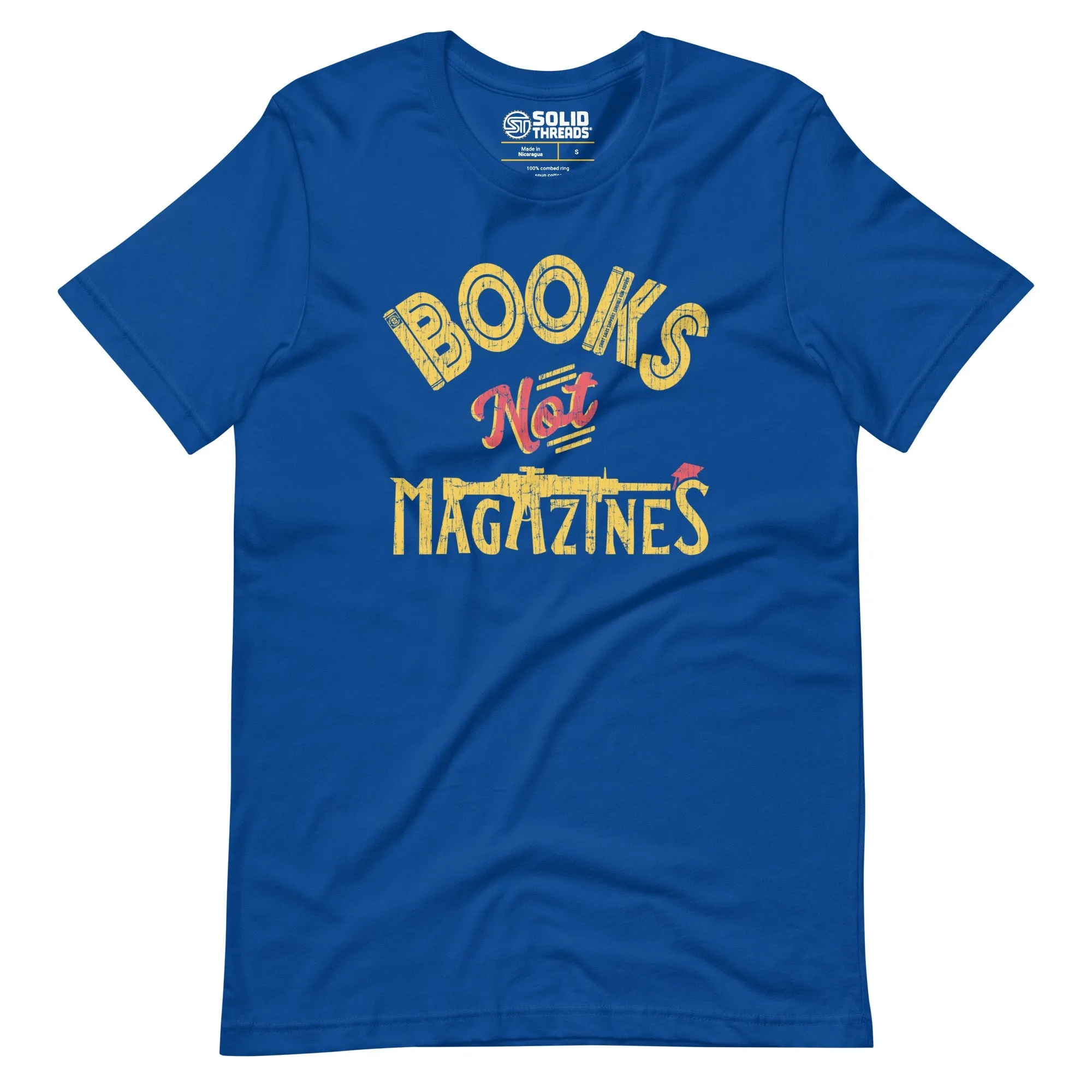 Books Not Magazines | Supports Gun Reform Legislation Soft Style T-Shirt
