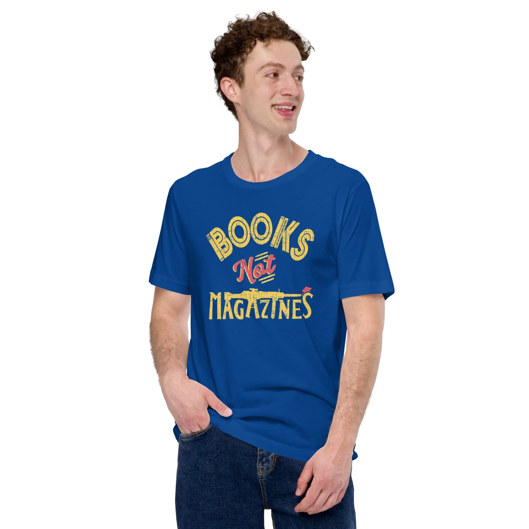 Books Not Magazines | Supports Gun Reform Legislation Soft Style T-Shirt