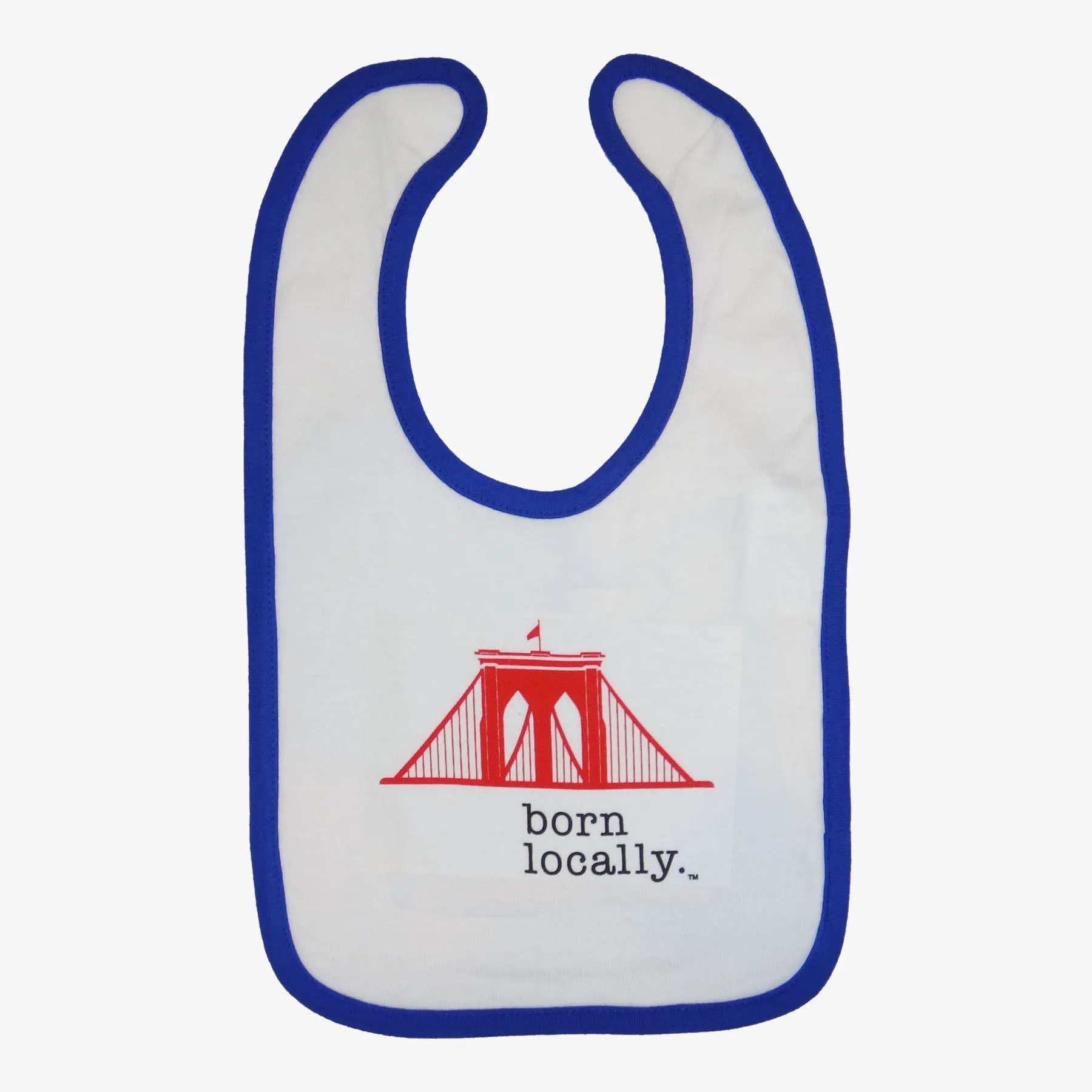 Brooklyn Bridge Born Locally Bib