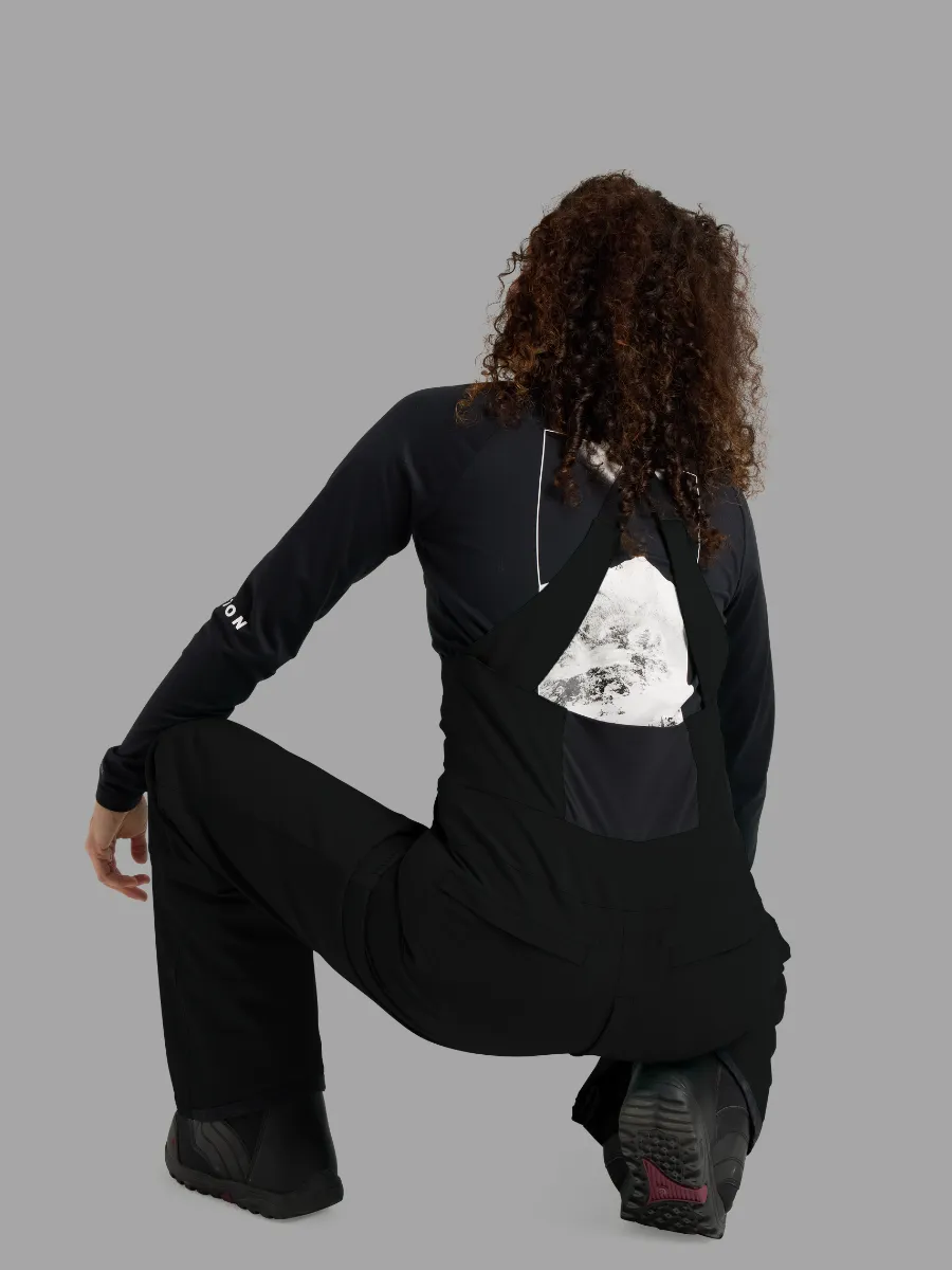 Burton Stretch Ski Bib Pants ft. Gnara GoFly Tech