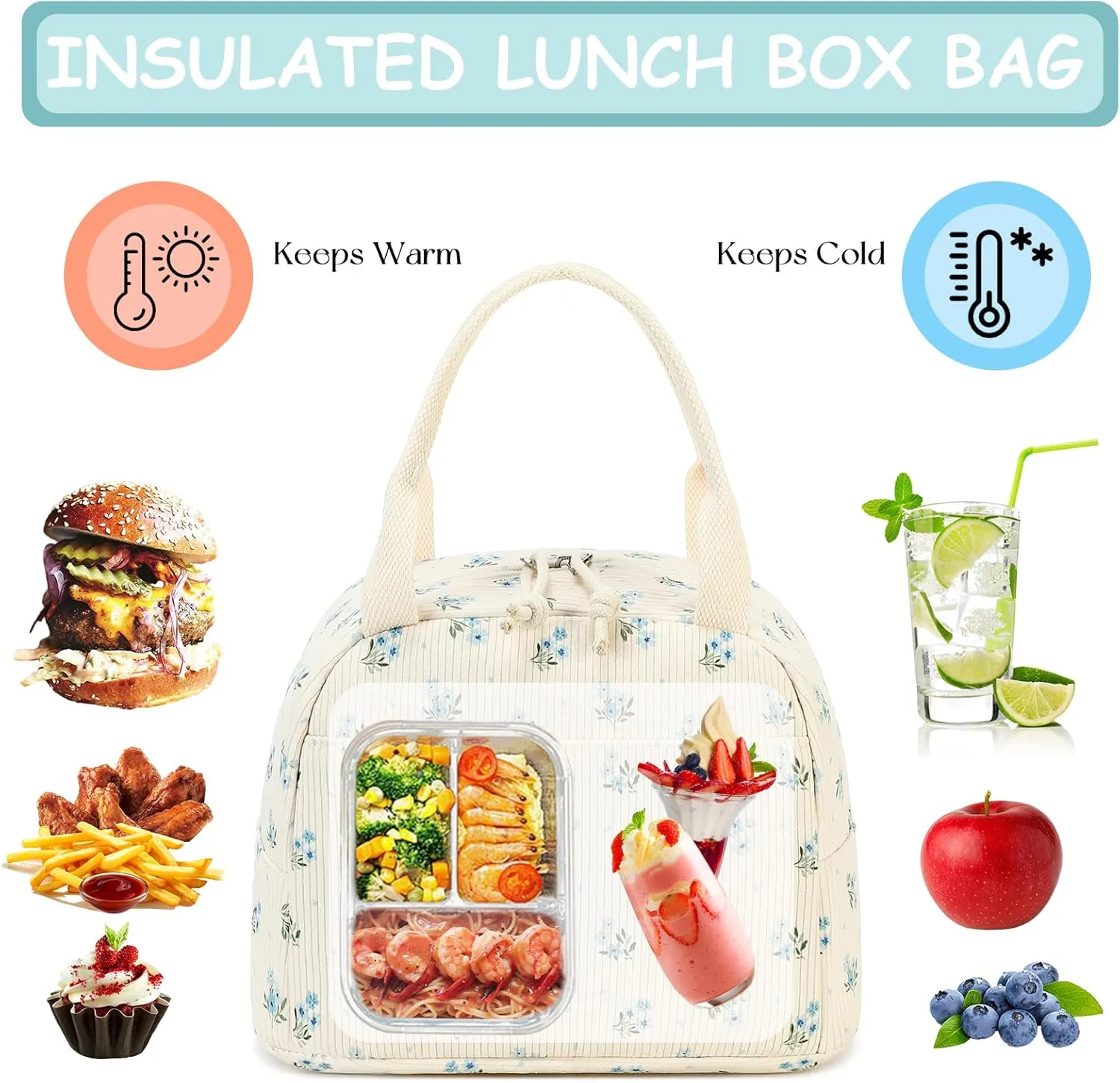 CAMTOP Backpack for School Kids Cute Backpacks for Girls Elementary Lighweight Bookbag with Lunch Box Pencil Case 3 in 1