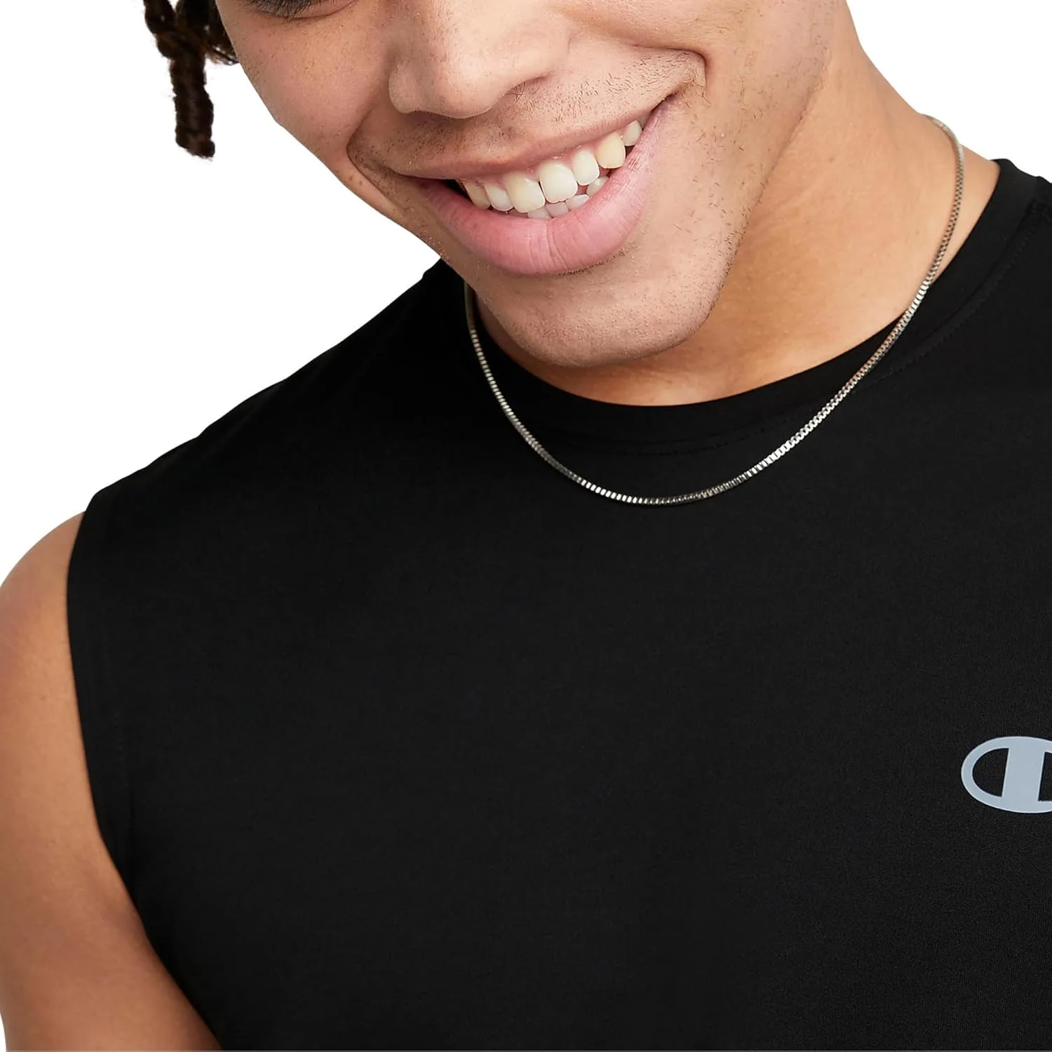 Champion Men's Sleeveless T-Shirt, Sport Muscle Tank, Moisture Wicking, Muscle T-Shirt For Men (Reg. Or Big & Tall)