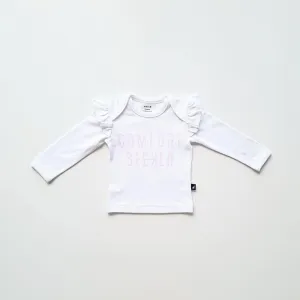 Comfort Seeker Tee - Ice Pink/White