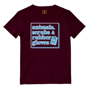 Cotton Shirt: Animal Gloves