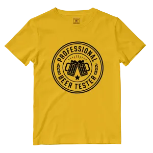 Cotton Shirt: Beer Tester