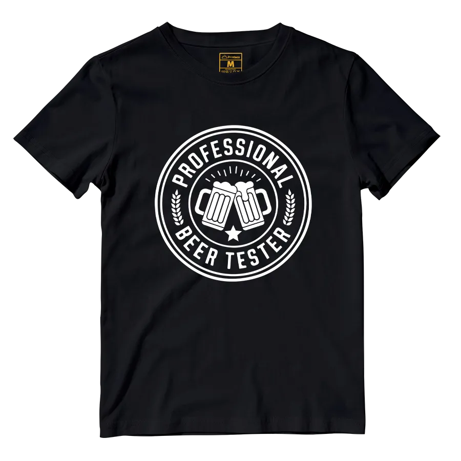 Cotton Shirt: Beer Tester
