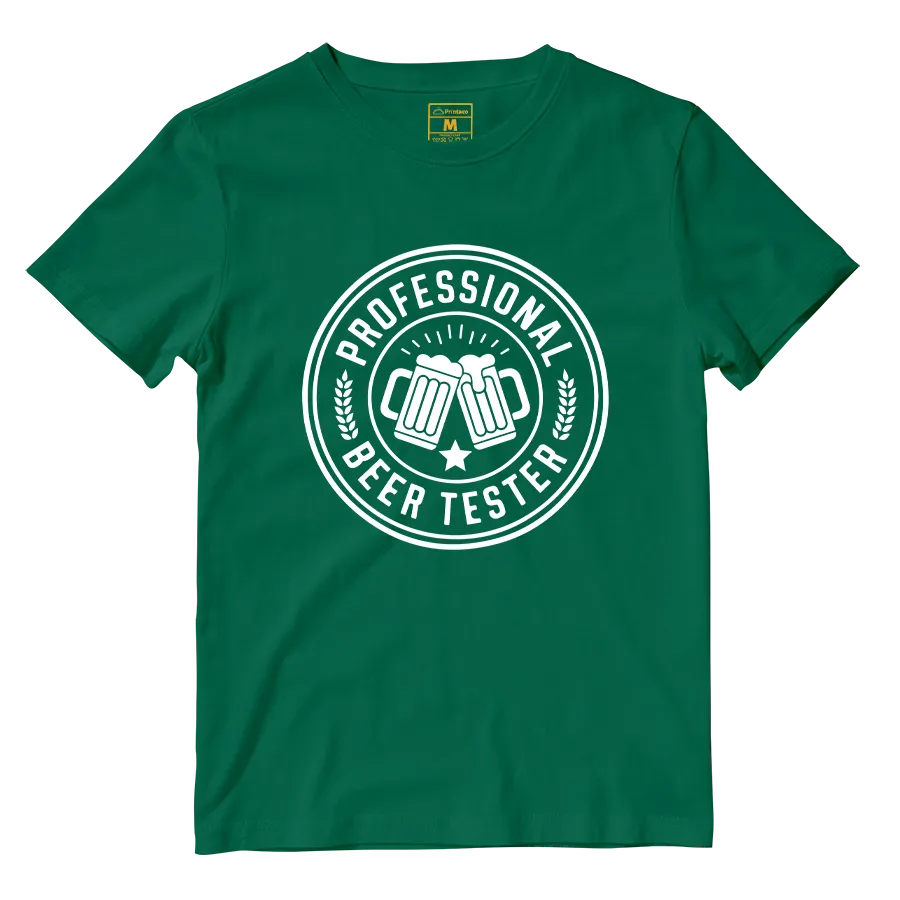 Cotton Shirt: Beer Tester