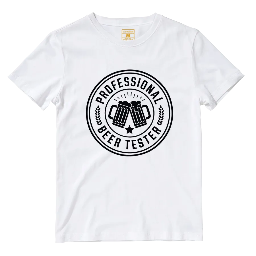 Cotton Shirt: Beer Tester