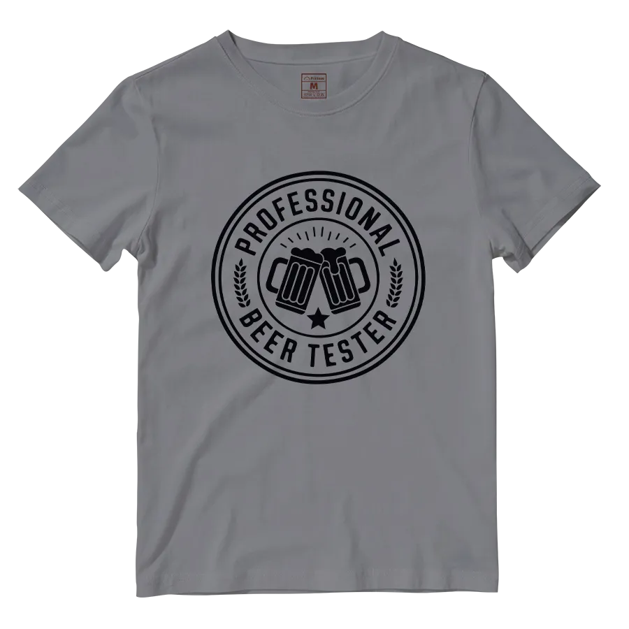 Cotton Shirt: Beer Tester