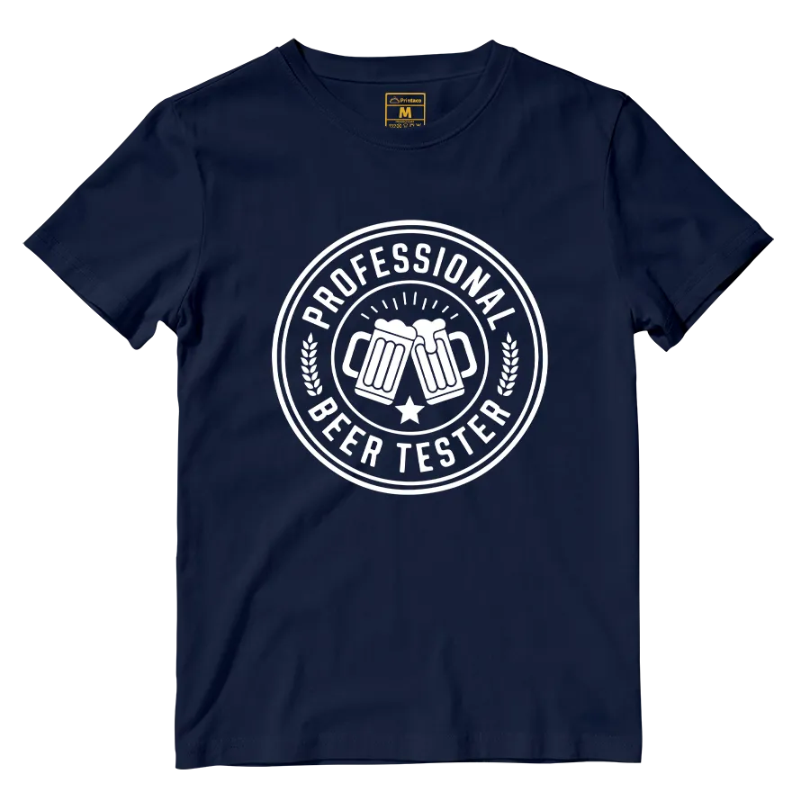 Cotton Shirt: Beer Tester