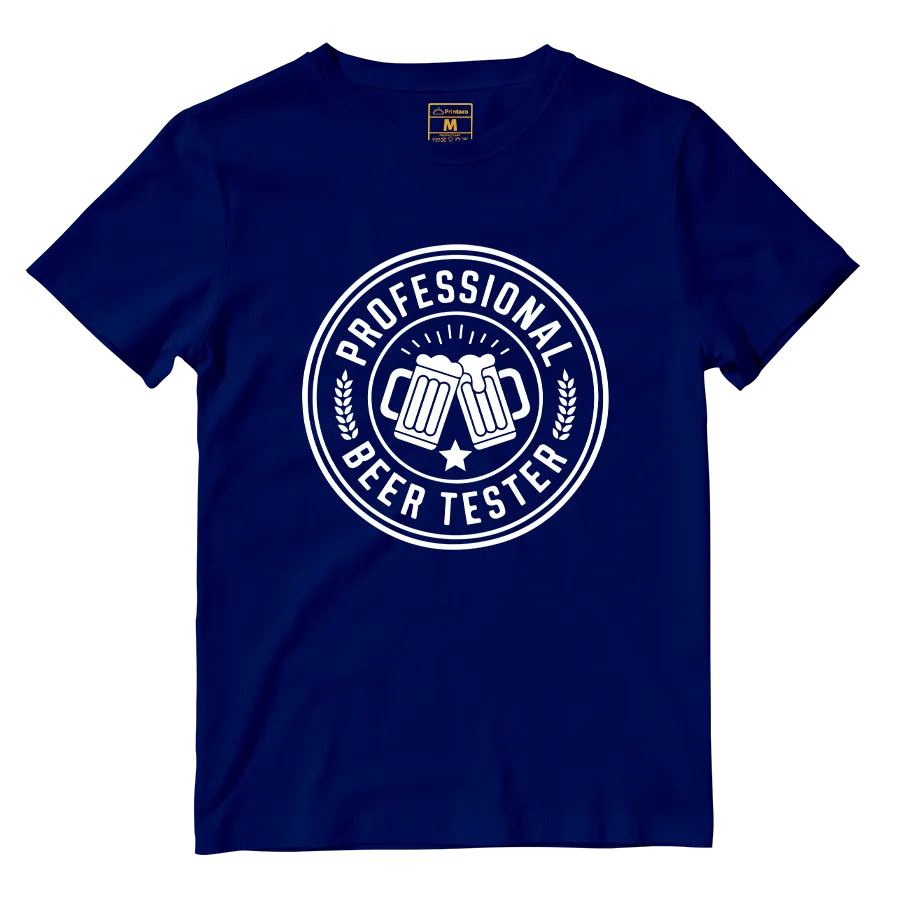 Cotton Shirt: Beer Tester