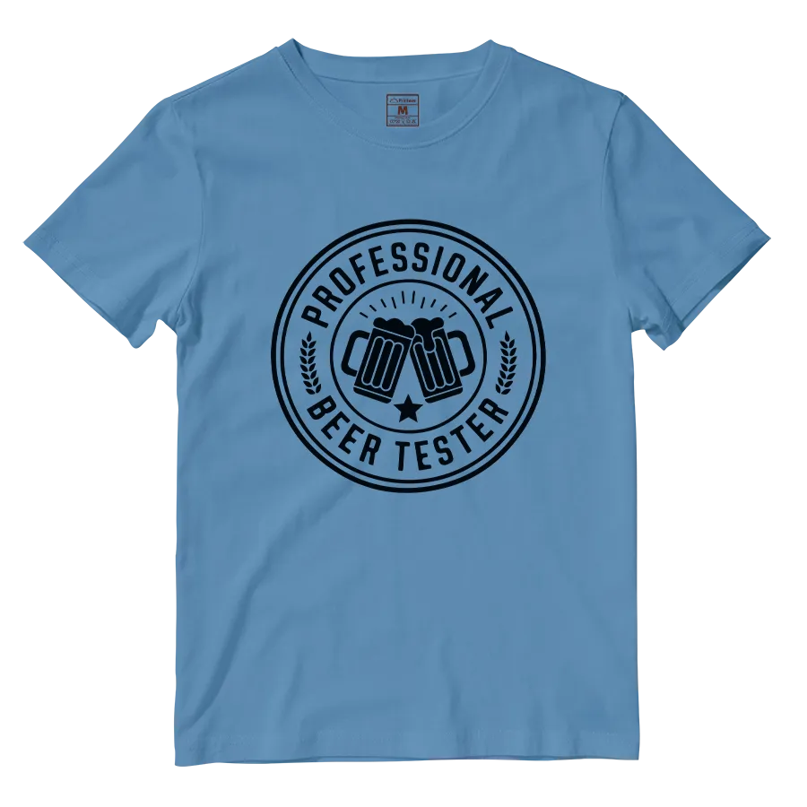 Cotton Shirt: Beer Tester