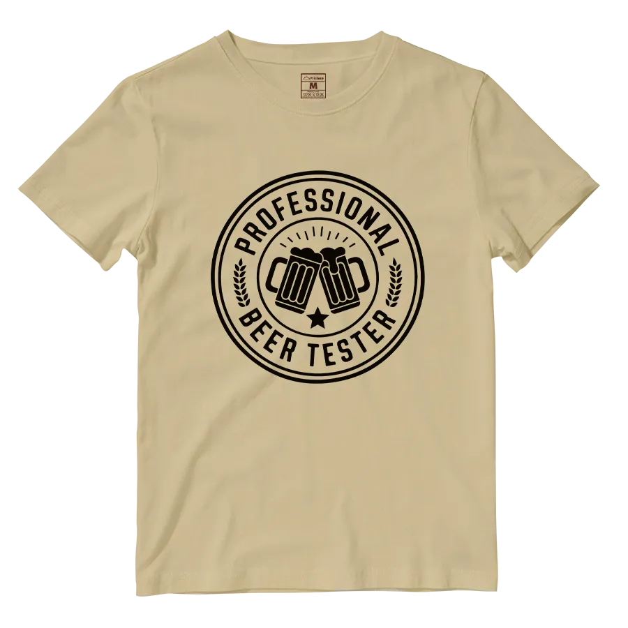 Cotton Shirt: Beer Tester