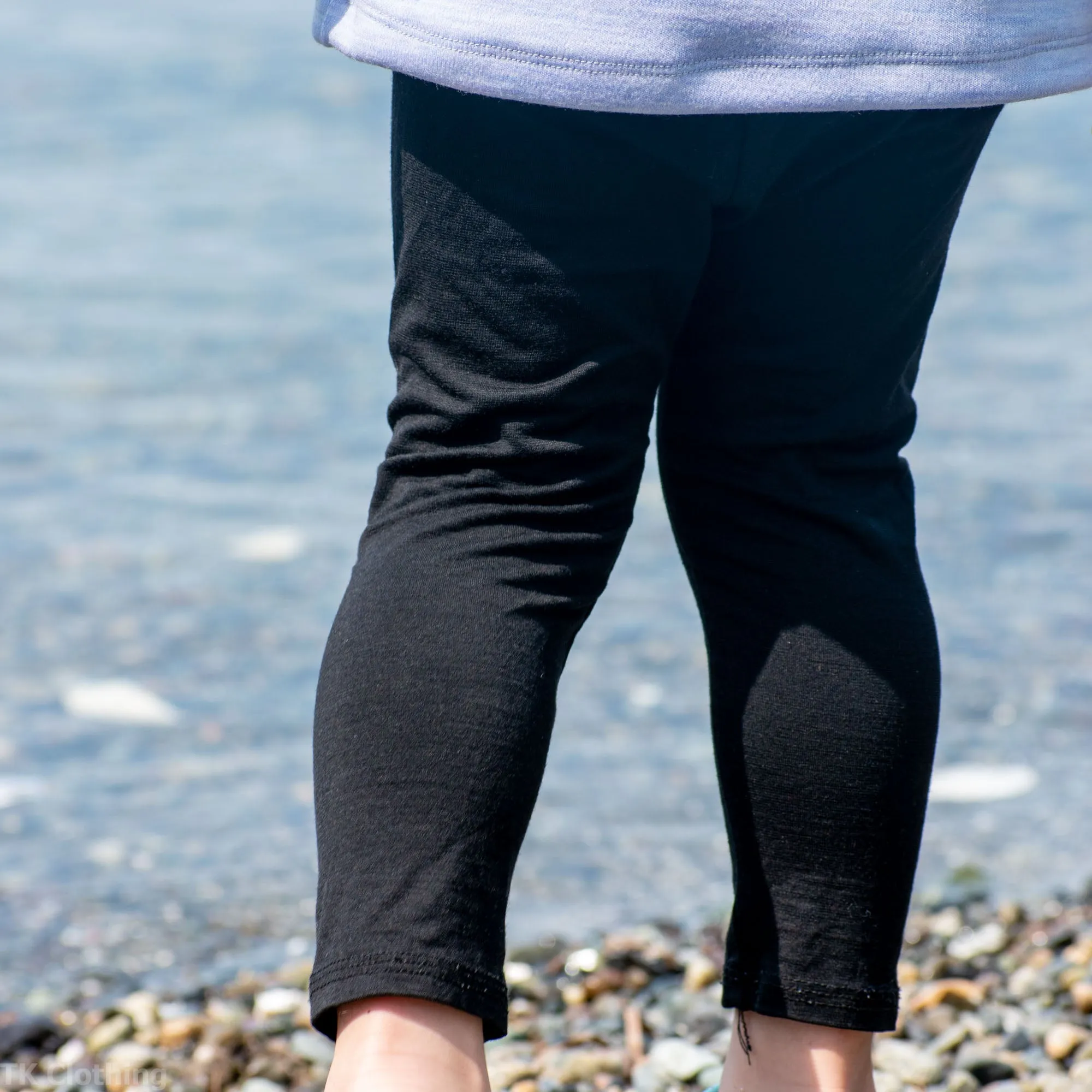 Custom Merino Wool Base Leggings - Kids