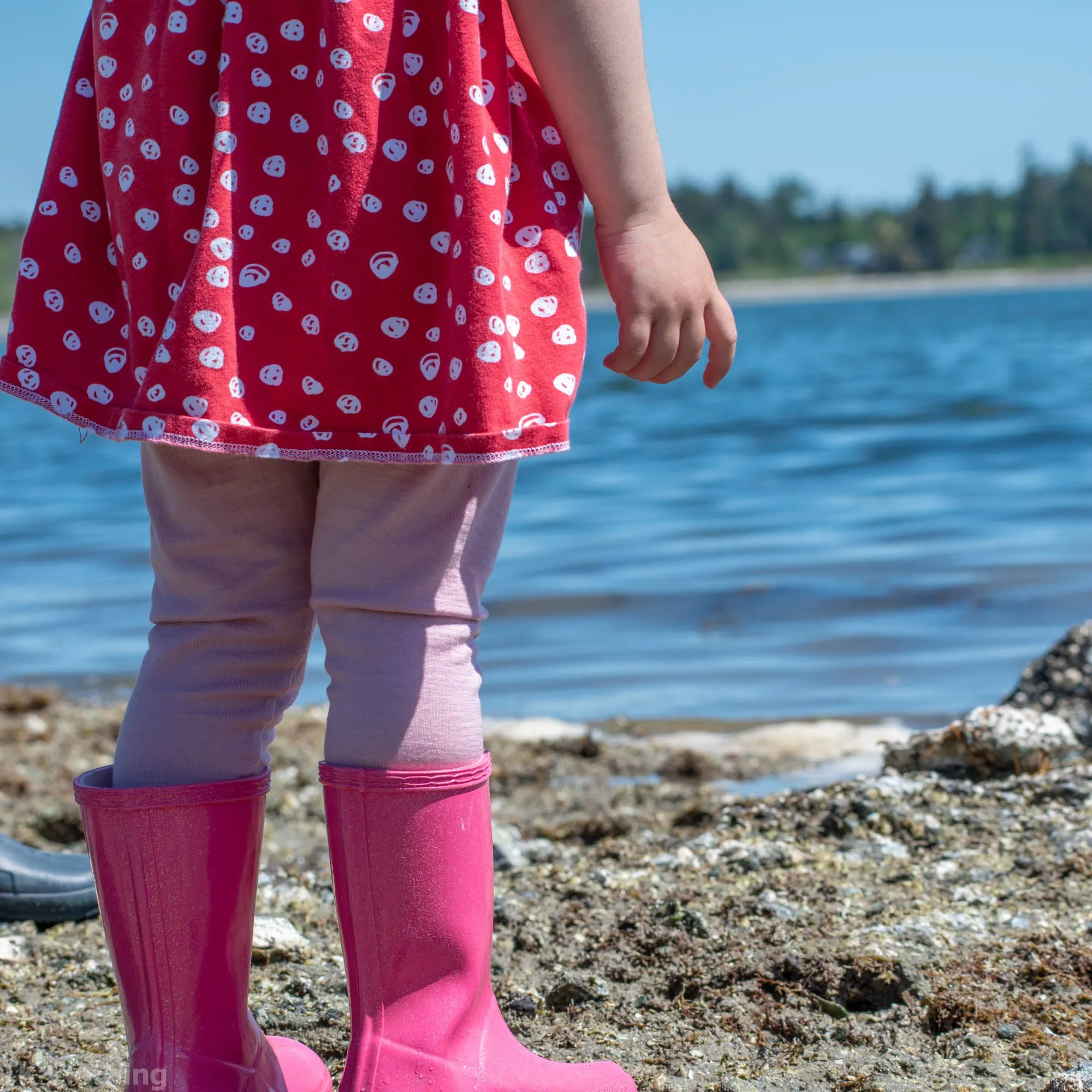 Custom Merino Wool Base Leggings - Kids