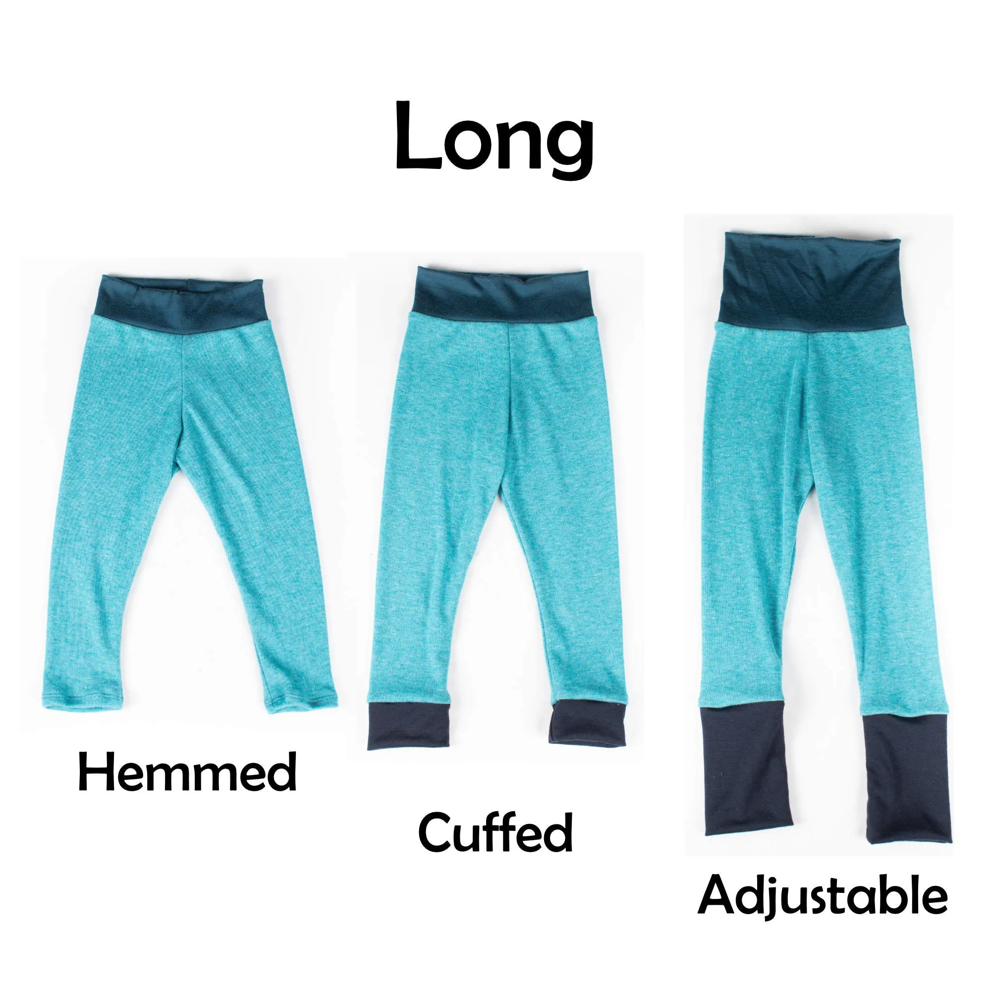 Custom Merino Wool Base Leggings - Kids