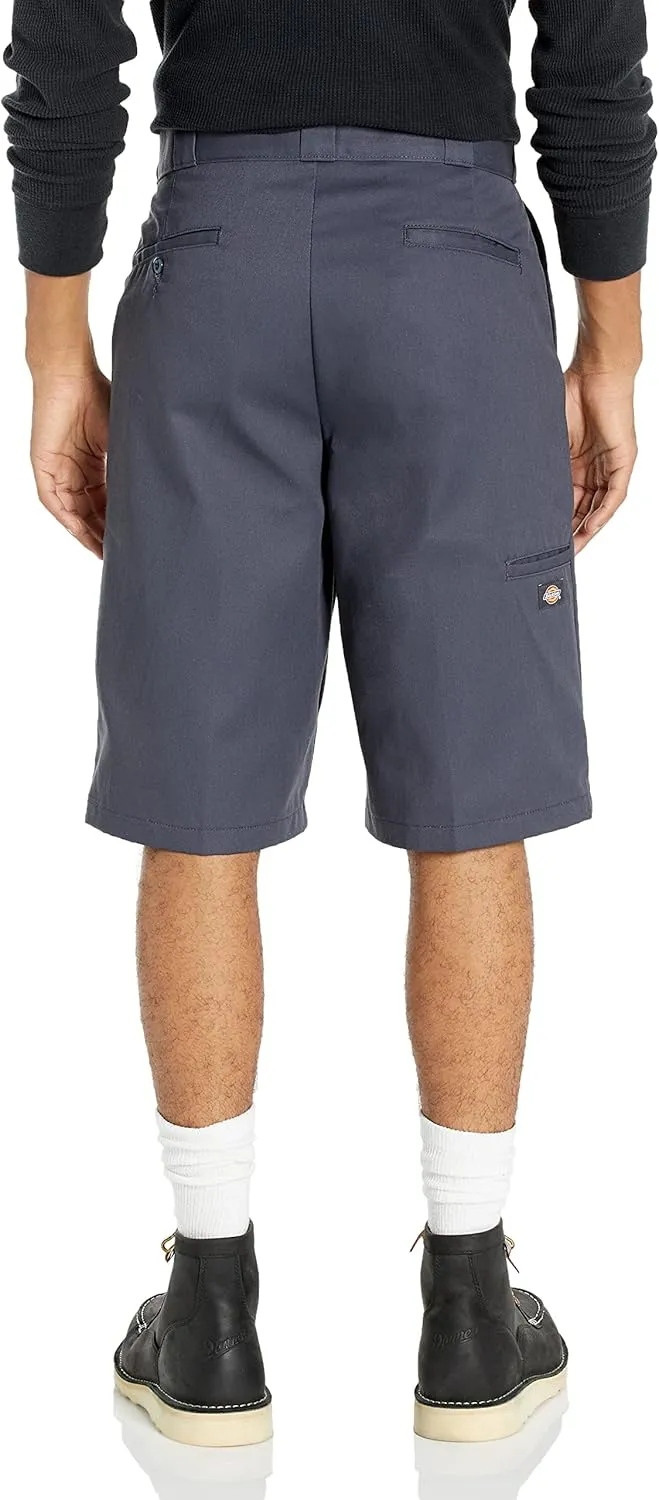 Dickies Men's 13 Inch Loose Fit Multi-Pocket Work Short