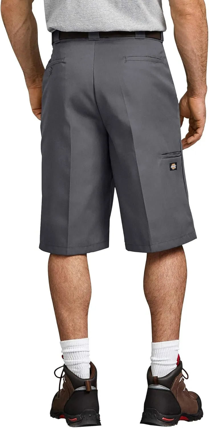 Dickies Men's 13 Inch Loose Fit Multi-Pocket Work Short