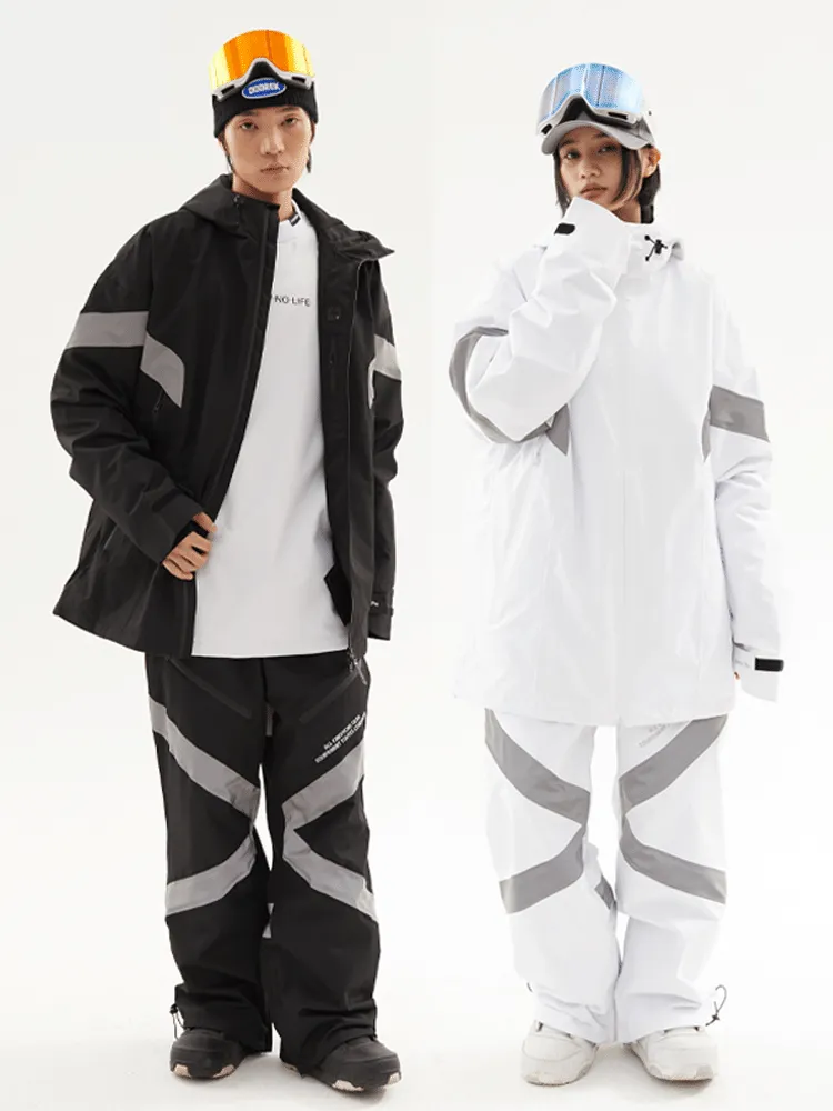 Doorek 3L Adventure Reflective Snow Suit - Men's
