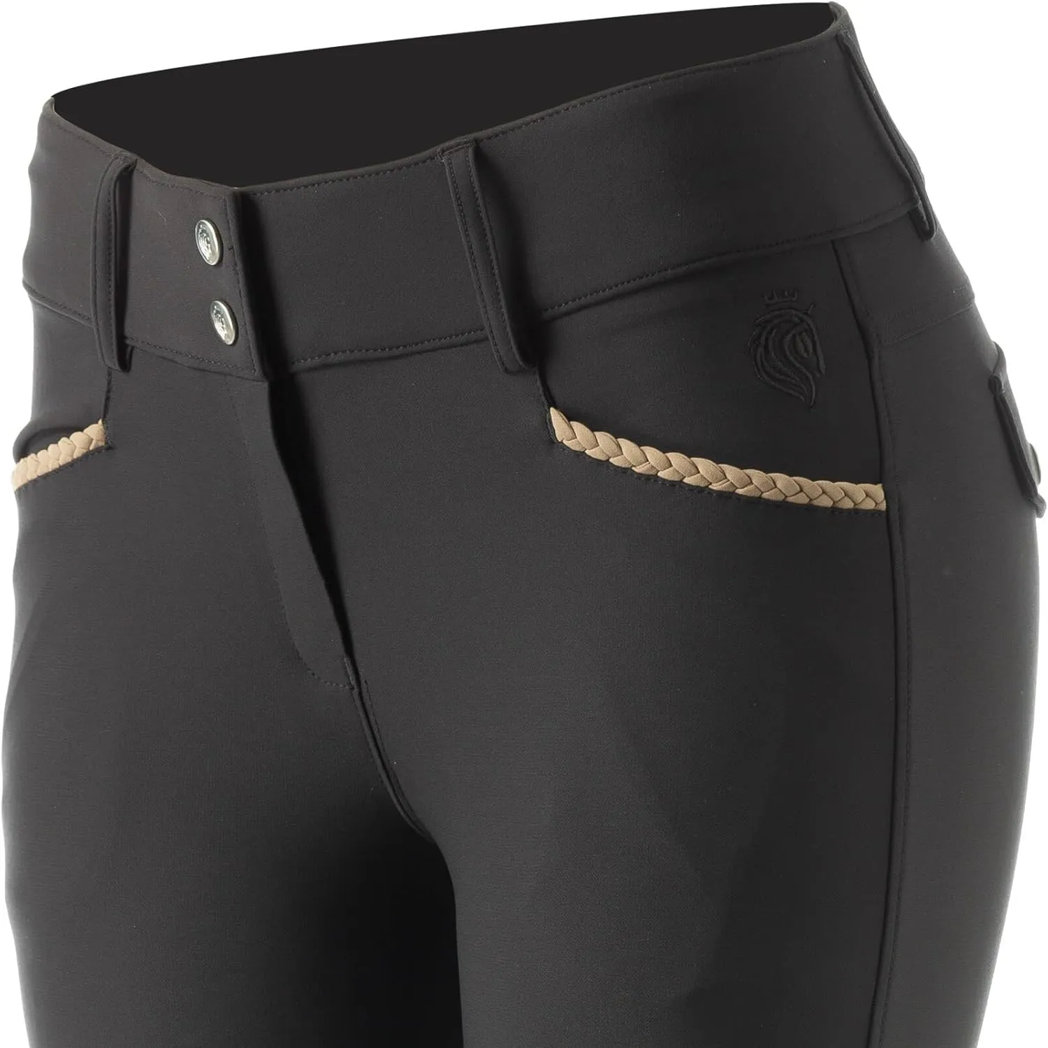 Equinavia Madeleine Womens Knee Patch Breeches | Meryl Fabric