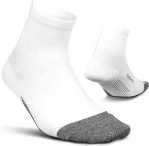 Feetures Elite Ultra Light Cushion Quarter - Sport Sock with Targeted Compression - (1 Pair)