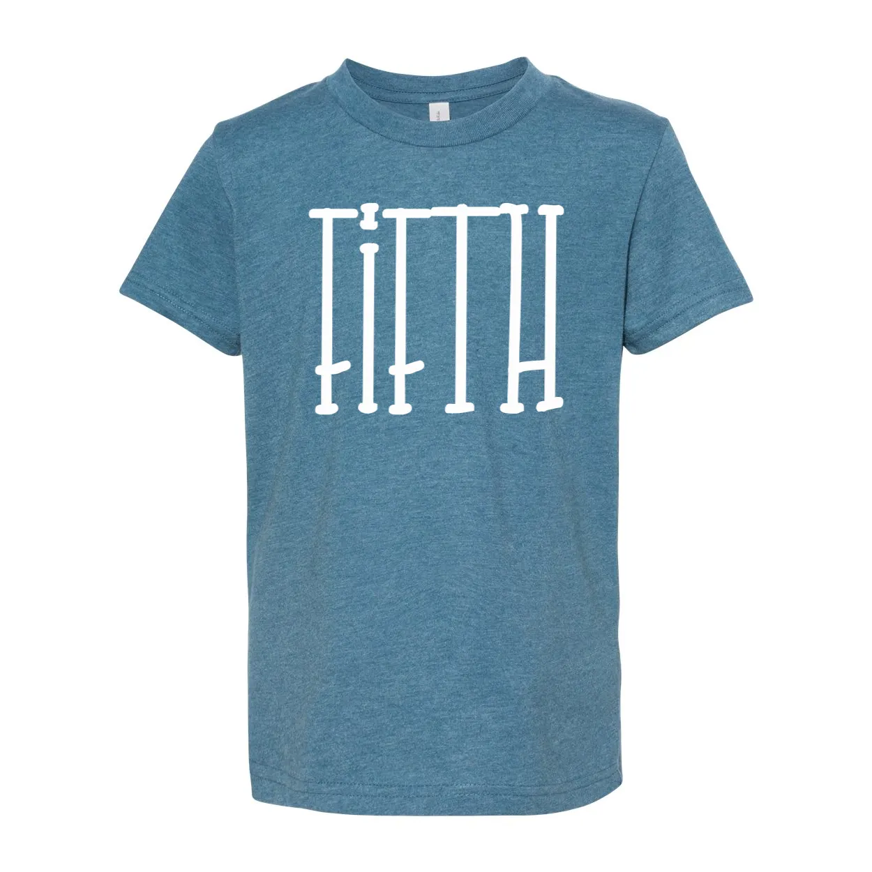 Fifth Grade YOUTH Tall Font Soft Tee