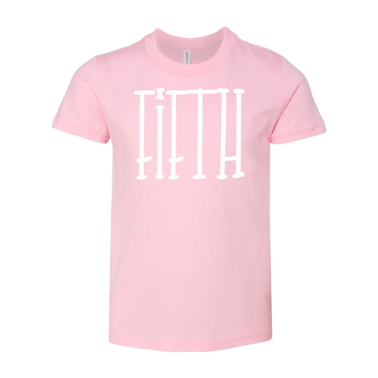 Fifth Grade YOUTH Tall Font Soft Tee