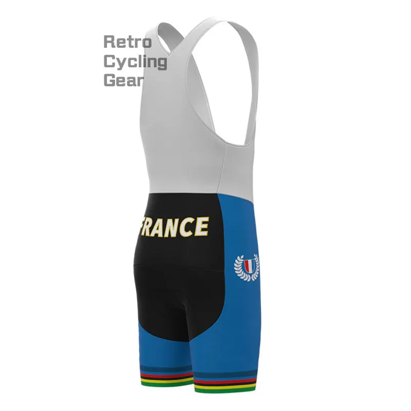 France Retro Short Sleeve Cycling Kit