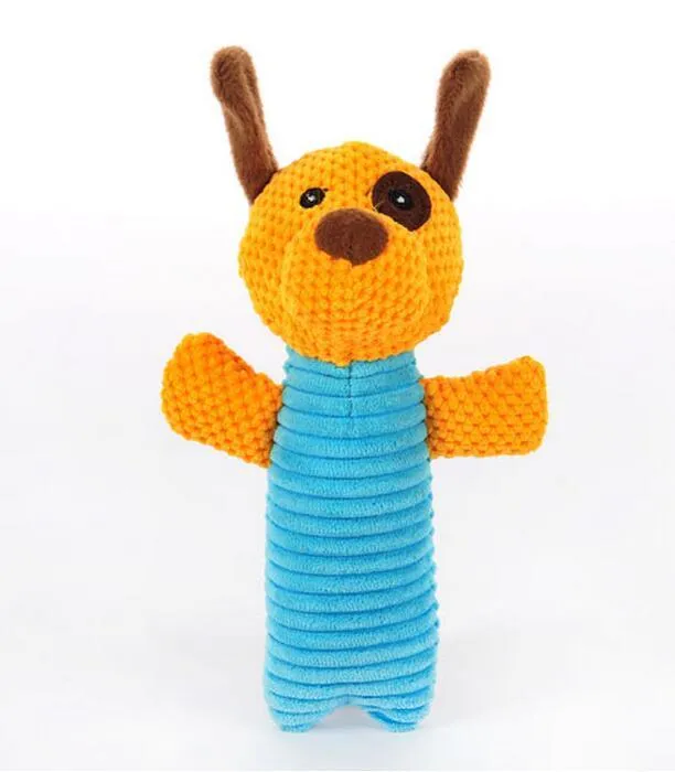 Funny Dinosaur Corduroy Dog's Toy