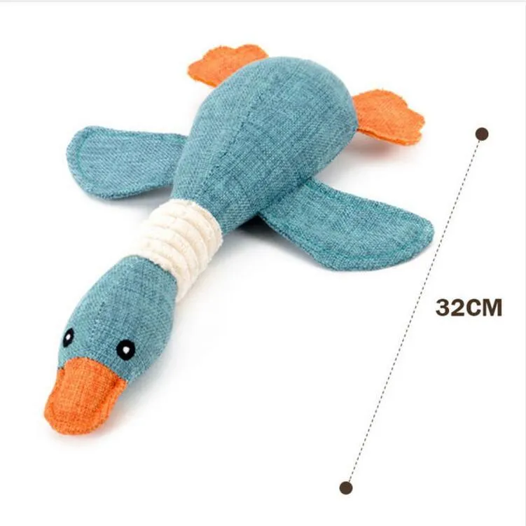 Funny Dinosaur Corduroy Dog's Toy