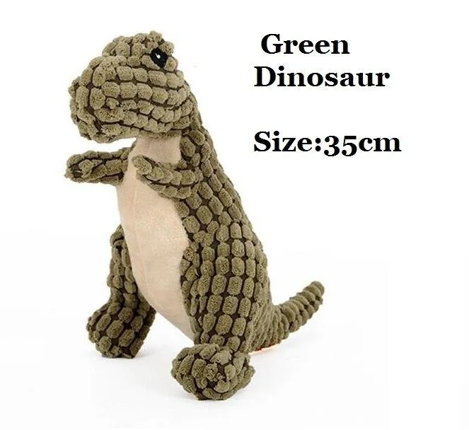 Funny Dinosaur Corduroy Dog's Toy