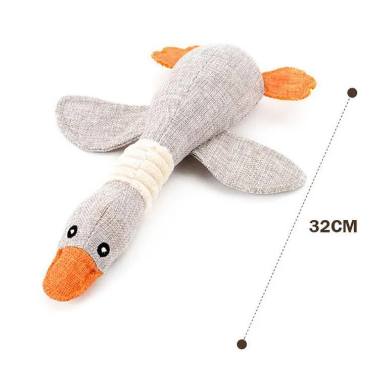 Funny Dinosaur Corduroy Dog's Toy